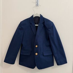 Izod Boys Navy Blazer with Gold Buttons